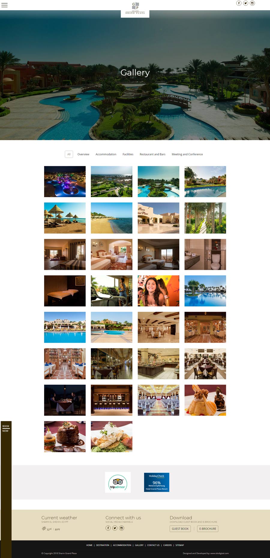 Sharm Grand-Gallery-web development 