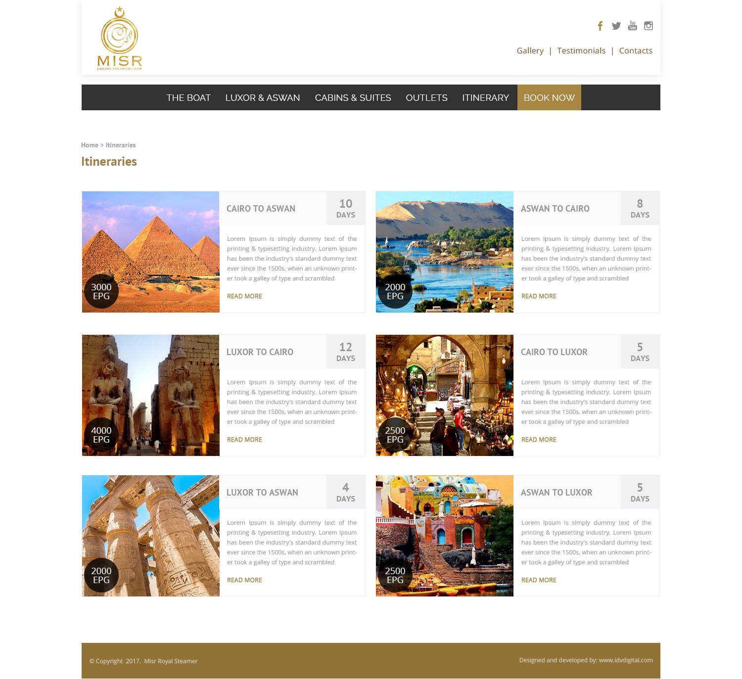 SS Misr- programs-web design Egypt-web design Doha